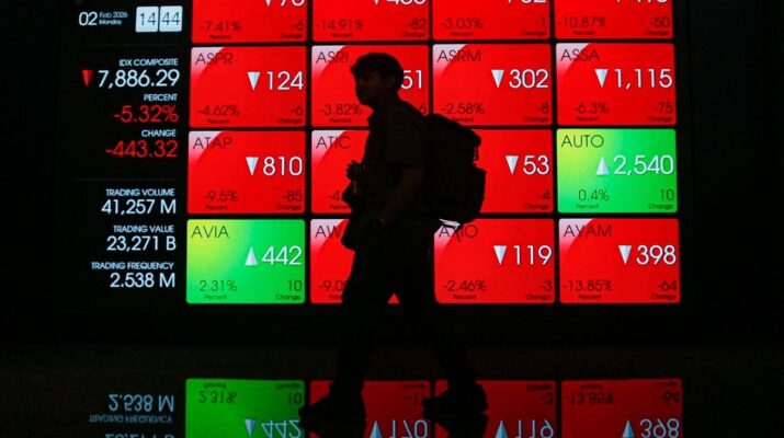 IHSG Turun 0,17 Persen ke Level 5.925, Pasar Saham Indonesia Ditutup Melemah
